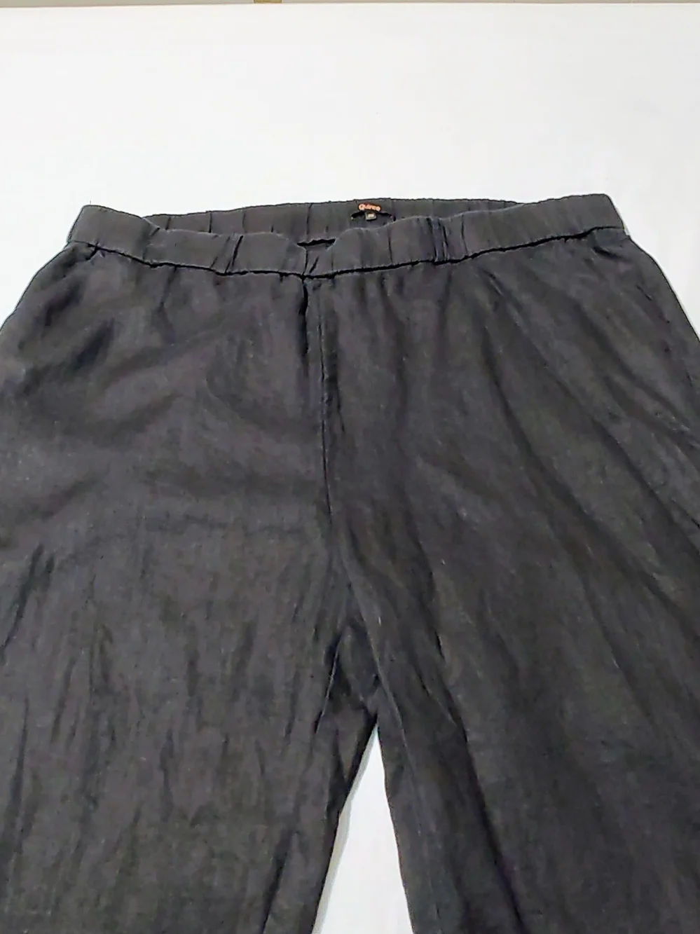 Quince Wide-Leg Cropped Linen Pants